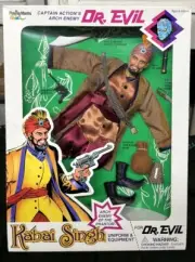 Captain Action Dr Evil Kabai Singh Uniform Equipment Only Playing Mantis New