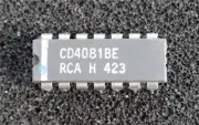 RCA CD4081BE CMOS Quad 2 Input AND Gate (Pack of 2)