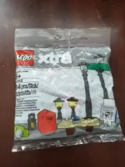 NEW LEGO RETIRED Xtra 40312 Streetlamps Pack Extra Polybag Lanterns - Sealed