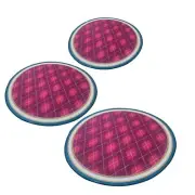 Round Rug Circular Carpet Non Slip Easy to Clean Comfortable Circle Rug for
