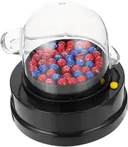 Totority Electric Machine Mini Lotto Games Mini Chess Board Kids Suits Electric Lotto Machine Fortunate Ball Picker Jackpot Machine Desktop Abs Number Selection Machine