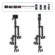 Motorcycle Bicycle Mount Selfie Stick for Insta360 One X2 X3 X4 DJI Action 2 3 4