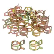 ID 15mm 16mm 9/16" 9/16" Fuel Line Hose Clip,Pipe Clamp,Spring Hose Clamp,20PCS