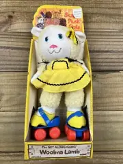 NEW VTG Tony 1984 Get Along Gang Woolma Lamb Skatin’ Plush 13” Sealed Box