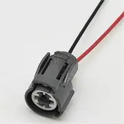 2-pin Sumitomo Motor Switch Water Inlet Temperature Sensor Connector Suitable for 6189-0156(Kahverengi)
