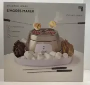SHARPER IMAGE Electric Tabletop S'mores Maker for Indoors, 4 Piece Set