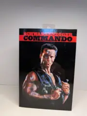 NECA Commando, 30th Anniversary John Matrix Schwarzenegger SEALED Action Figure