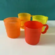 Tupperware Impression Mugs Coffee Mug Set of 4 New