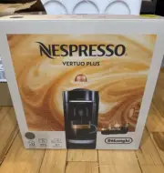 Delonghi Nespresso VERTUO PLUS Espresso Coffee Machine Gray New