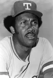 Ferguson Jenkins of the Texas Rangers 1979 in Arlington Texas Old Photo