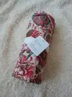 pottery barn Jane Floral Block Print Tablecloth original $129 new 70" w x 126