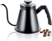 Stovetop Stainless Steel Coffee Kettle 1.2L/40oz, Gooseneck Pour Over Coffee Ket