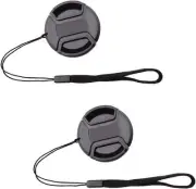 77mm Snap-on Lens Cap with Keeper for Canon RF 24-105mm F/4L Lens for Canon EOS