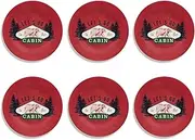 TarHong Vintage Lodge Cabin Salad Plate, 8.5", Melamine, Set of 6