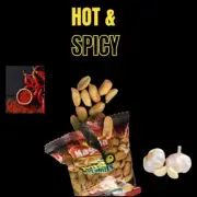 Jumbo Peanuts Snacks Salted Chilli Pepper Spicy Taste Bite Nuts Sugar-Free 15G