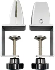 Sneeze Guard Support Clamp Partition Aluminum Adjustable Partition Clamp Acrylic