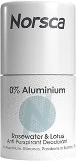 Norsca Aluminium Free Anti Perspirant Deodorant Rosewater and Lotus Roll-On 50 ml