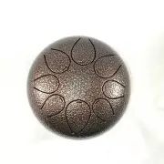 WuYou Steel Tongue Drum Percussion Best Sound Therapy 10 Inch Drum Mallets+Bag