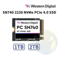 在飛比找蝦皮商城精選優惠-【現貨】WD SN740 2TB 1TB NVMe M.2 