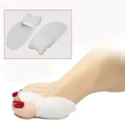 1Pair Silicone Straightener Separator Gel Toe Bunion Spreader Corrector Cushion