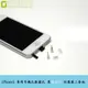 iPhone7/6/5 環保矽膠耳機孔螺旋防塵取卡針+Lightning防塵底塞 (黑白透明三套裝)