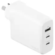 Cygnett PowerPlus 87W Multi Port Wall Charger White