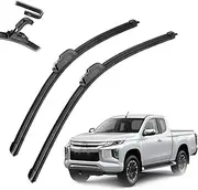 2 Pcs/set Car Front Window Windscreen Wiper Blades Accessories 22"+18" Wiper,For Mitsubishi,For Triton L200 2015 2016 2017 2018 2019 2020