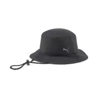 在飛比找momo購物網優惠-【PUMA】PUMA 中性漁夫帽 透氣 黑 KAORACER