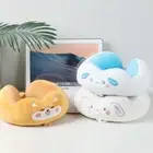 Multicolor Travel Pillow Memory Foam Plush Flight Neck Pillow