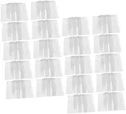 STOBOK Protect Your Books 20pcs Hardcover Covers Textbook Notebook Sleeves Reusable Book Protectors