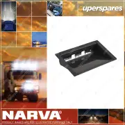 Narva 12 / 24 Volt Slimline L.E.D Warning Light Amber With Shroud