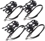 BESPORTBLE Bike Pedal Foot Cover Toe Clip Straps Fixed for Cycling Mountain Bike Toe Clip Anti-Slip Durable Easy Install