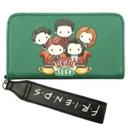 FRIENDS Central Perk Chibi Tech Wallet Wristlet BIOWORLD. BRAND NEW SEALED