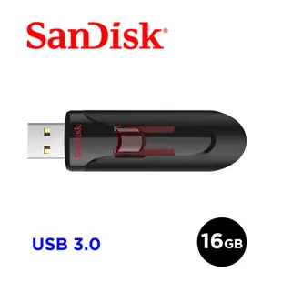 SanDisk CZ600 16G 高速隨身碟 3入組 (公司貨)