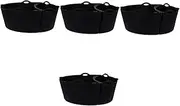 [Ciieeo] 4pcs Silicone Slow Cooker Liner Heat-resistant Reusable No-scratch Liner