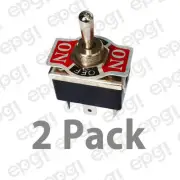 2 PACK - DPDT C/OFF ON/OFF/ON HD TOGGLE SWITCH 20AMP-125V # 66-1906-2PK