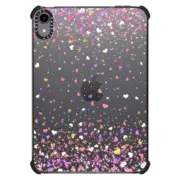 iPad mini (6th gen) iPad Impact Case Valentine Hearts Rain Transparent