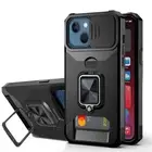 Metal Ring KickStand Armour Case for iPhone 13/12/Pro/Max [Support Magnet Mount]