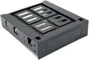 Angoily 5.25 inch to 3.5/2.5 inch SSD HDD Mounting Bracket Hard Disk Mounting Kit Front Bay Adapter Easy to Install Durable Build