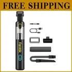 Ultra-Light 12000Pa Cordless Vacuum with Flexible Hose & Mini Pet Brush - Black