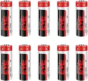 YICUAA (10-Pack) EVE CR17450 3V 2400mAh PLC Not Rechargeable Lithium Battery Application to Tire Pressure Monitoring Systems, Industrial Power Supply, etc.