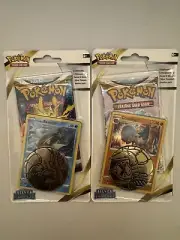 Pokemon TCG SILVER TEMPEST CRANIDOS & BASCULIN Checklane Sealed Booster Packs