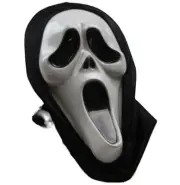 3 x Scream Mask Black Scary Mask Evil Halloween Party Horror Movie Costume