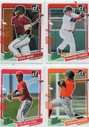 2023 Panini Donruss Baseball COMPLETE SET 1 - 290 + VARIATIONS - 300 CARDS