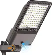 240W LED Parking Lot Light 43200Lm 6000K LED Street Light with Dusk to Dawn Phot