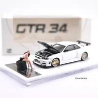 在飛比找蝦皮購物優惠-Time MICRO 1/64 NISSAN GT-R R3