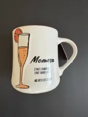 NEW Orange Mimosa Theme Double Sided Coffee Tea Mug By Luna And Sage