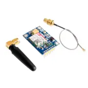 SIM800L GPRS GSM Module SIM Board Quadband QUAD L shape Antenna For MCU Arduino