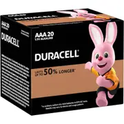 Duracell Coppertop AAA Battery (20 pcs)