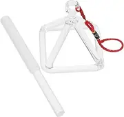 1 Set Pyramid Music Mallet Instrument Chakra Rain Drum Rain Drum Outdoor Bell Chime Drums Meditative Tongue Drum Stone De Sound Singing Pyramid Healing Kits